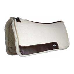 Comfort-Fit 1 1/4-in Wool w/Fleece Horse Saddle Pad Professional's Choice